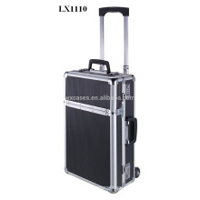 Luxury portable aluminum trolley case wholesales from China factory